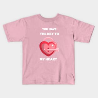 You have the Key to My Heart Kids T-Shirt